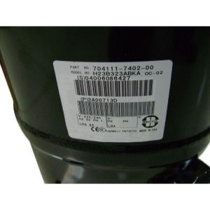 Bristol Compressor H23B323ABKA, Refrigeration parts