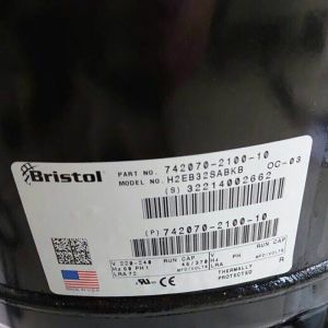 Bristol Compressor H2EB32SABKB, Refrigeration parts