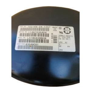 Bristol Compressor L51B562BBCB, Refrigeration parts