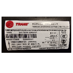 BROAD-OCEAN Electric Motor Y5S413B8212C, Refrigeration parts