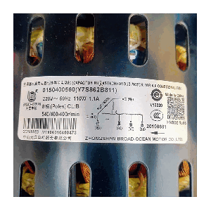 BROAD-OCEAN Electric Motor Y7S86B811, Refrigeration parts