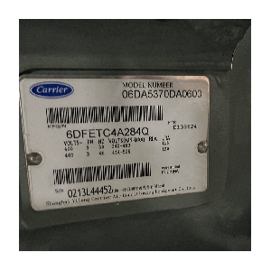 Carrier Compressor 06DA5370DA0600, Refrigeration parts