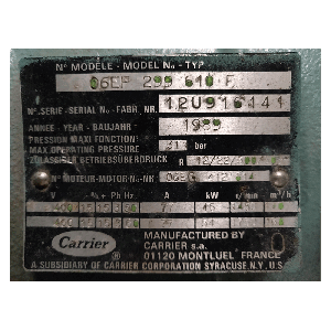 Carrier Compressor 06EF299610E, Refrigeration parts