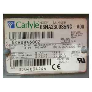 Carrier Compressor 06NA2300S5NC-A00, Refrigeration parts