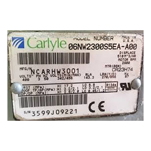Carrier Compressor 06NW2300S5EA-A00, Refrigeration parts