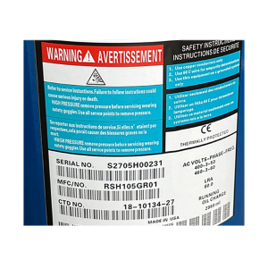 Carrier Compressor RSH105GR01, Refrigeration parts