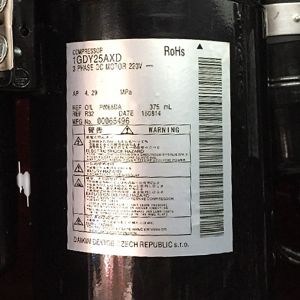 Daikin Compressor 1GDY25AXD, Refrigeration parts