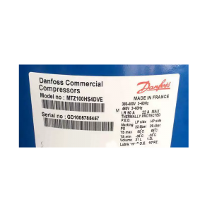 Danfoss Compressor MT100HS4DVE, Refrigeration parts