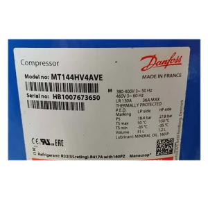 Danfoss Compressor MT144HV4AVE, Refrigeration parts