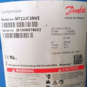 Danfoss Compressor MT22JC3NVE, Refrigeration parts