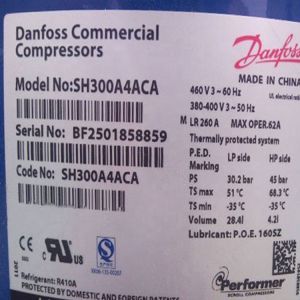 Danfoss Compressor SH300A4ACA, Refrigeration parts