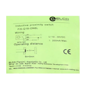 Elco Sensor FI5-Q18-ON6L, Refrigeration parts