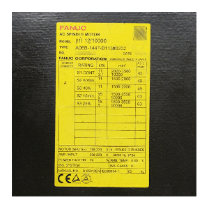 FANUC Electric Motor A06B-1447-B113, Refrigeration parts
