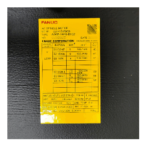 FANUC Electric Motor A06B-1449-B102, Refrigeration parts