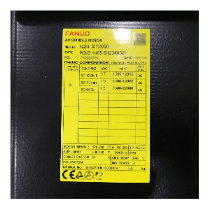 FANUC Electric Motor A06B-1465-B123, Refrigeration parts