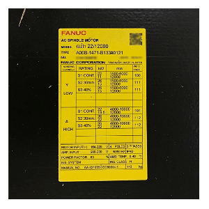 FANUC Electric Motor A06B-1471-B133, Refrigeration parts