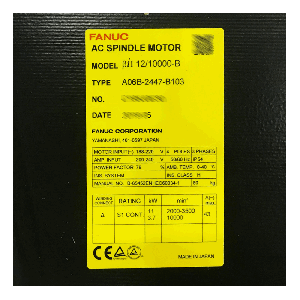 FANUC Electric Motor A06B-2447-B103, Refrigeration parts