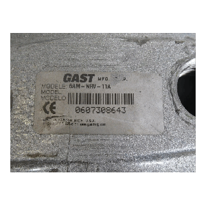 GAST Electric Motor 6AM-NRV-11A, Refrigeration parts