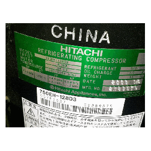 Hitachi Compressor 750EH-128D3, Refrigeration parts