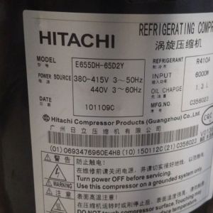Hitachi Compressor E655DH-65D2Y, Refrigeration parts