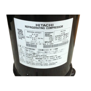 Hitachi Compressor E655DHD-65D2Y, Refrigeration parts