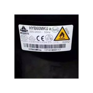 Huayi Compressor HYB60MKUa, Refrigeration parts