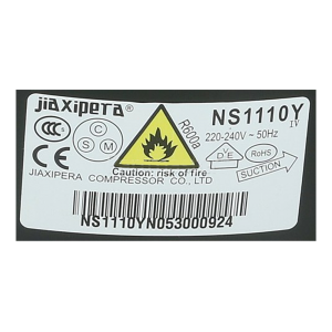 jiaxipera Compressor NS1110Y, Refrigeration parts