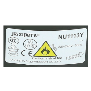 jiaxipera Compressor NU1113Y, Refrigeration parts