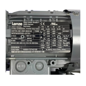 LENZE Electric Motor GST04-2M VBR 063C42, Refrigeration parts