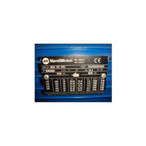 MarelliMotori Electric Motor MAA132MA4, Refrigeration parts