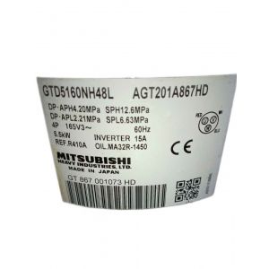 Mitsubishi Compressor AGT201A867HD, Refrigeration parts