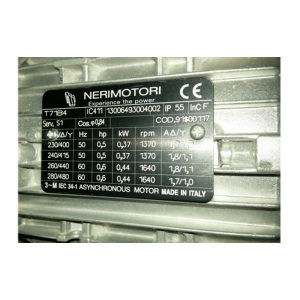 NERI Electric Motor T71B4, Refrigeration parts