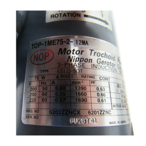 NOP Electric Motor TOP-1ME75-2-12MA, Refrigeration parts