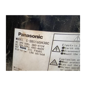Panasonic Compressor C-SBS165H38C, Refrigeration parts