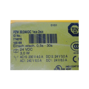 Pilz Relay 774019, Refrigeration parts