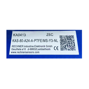 Rechner Sensor KAS-80-A24-A-PTFE/MS-Y3-NLCapacitive proximity sensor, Refrigeration parts