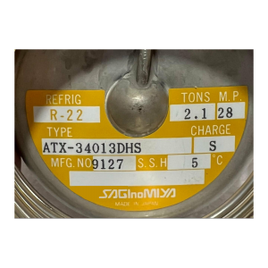 Saginomiya Expansion Valve ATX-34013DHS, Refrigeration parts