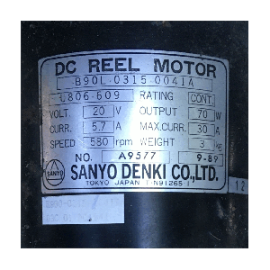 SANYO Electric Motor B90L-0315-0041A, Refrigeration parts