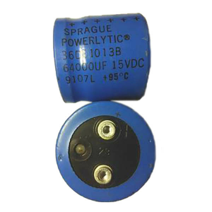 SPRAGUE Capacitor 15V 64000UF, Refrigeration parts