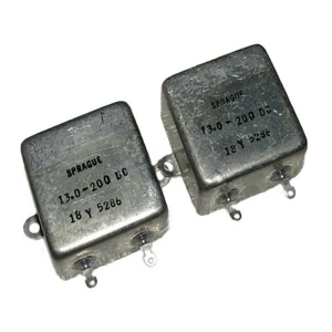 SPRAGUE Capacitor 200V 13UF, Refrigeration parts