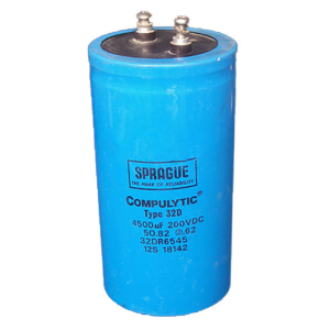 SPRAGUE Capacitor 200V 4500UF, Refrigeration parts