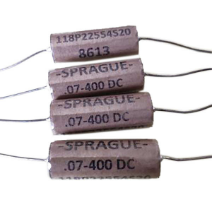 SPRAGUE Capacitor 400V 0.07UF, Refrigeration parts