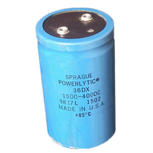 SPRAGUE Capacitor 400V 1500UF, Refrigeration parts