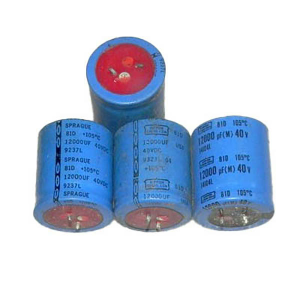 SPRAGUE Capacitor 40V 12000UF, Refrigeration parts