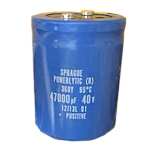 SPRAGUE Capacitor 40V 47000UF, Refrigeration parts