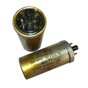 SPRAGUE Capacitor 50V 500UF, Refrigeration parts