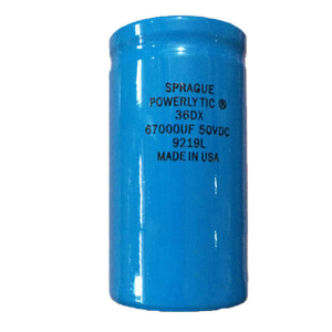 SPRAGUE Capacitor 50V 67000UF, Refrigeration parts