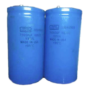 SPRAGUE Capacitor 60V 75000UF, Refrigeration parts