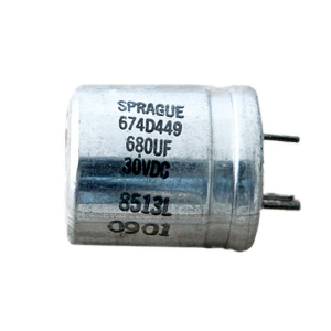 SPRAGUE Capacitor 674D449, Refrigeration parts