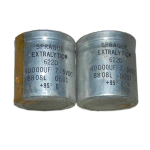 SPRAGUE Capacitor 7.5V 40000UF, Refrigeration parts
